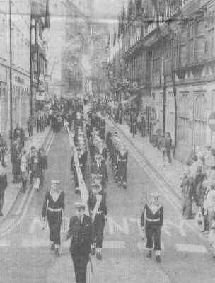 Broadsword parades through Chester